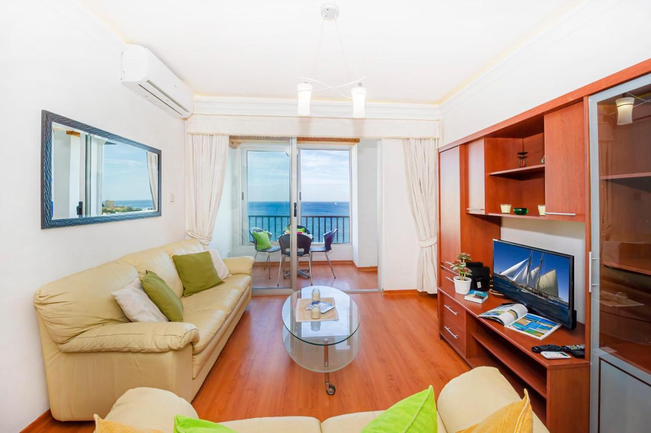 Spinola Bay Top Floor Seafront 3 Bedroom Apartment With Panoramic Sea Views - By Getawaysmalta Saint Julian's Екстер'єр фото