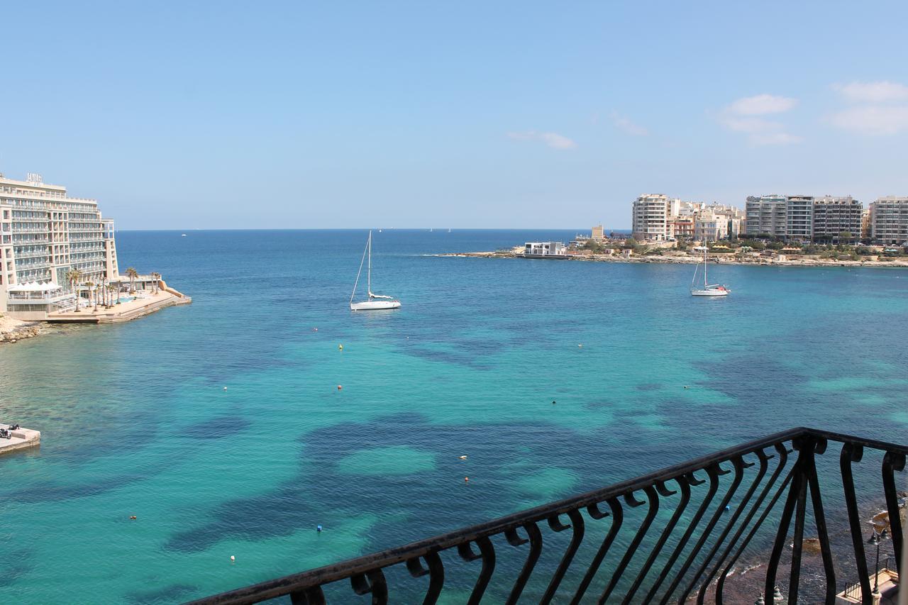 Spinola Bay Top Floor Seafront 3 Bedroom Apartment With Panoramic Sea Views - By Getawaysmalta Saint Julian's Екстер'єр фото